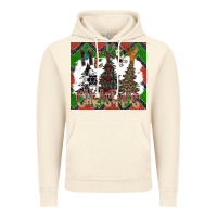 Vintage Artic merry Christmas Vintage Hoodie - CowhideDigitalArt
