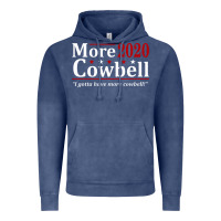 Vintage Denim more cowbell 2020 election Vintage Hoodie - artisFamous