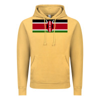 Vintage Mustard kenya flag Vintage Hoodie - artisFamous