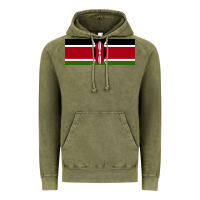 Vintage Olive kenya flag Vintage Hoodie - artisFamous