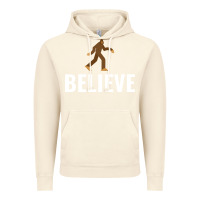 Vintage Artic believe bigfoot white Vintage Hoodie - artisFamous