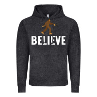 Vintage Black believe bigfoot white Vintage Hoodie - artisFamous