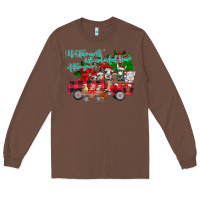 Chestnut It's the Most Wonderful Of The Long Sleeve Tee - CowhideDigitalArt