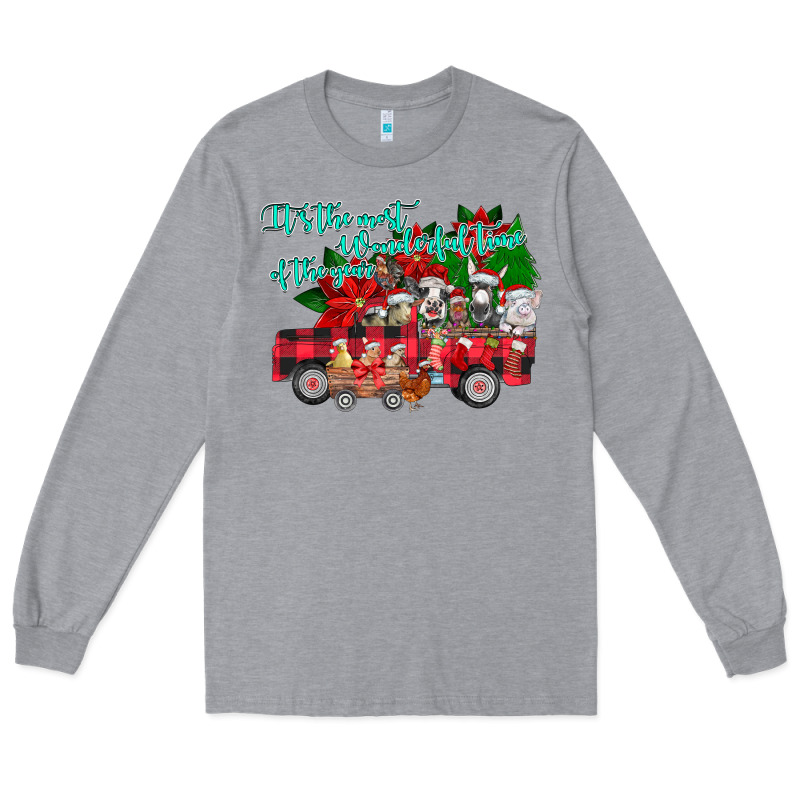 It's The Most Wonderful Of The Long Sleeve Tee by CowhideDigitalArt | Teevron
