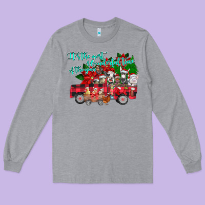 It's The Most Wonderful Of The Long Sleeve Tee Designed By Cowhidedigitalart