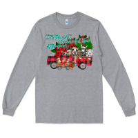 Heather Grey It's the Most Wonderful Of The Long Sleeve Tee - CowhideDigitalArt