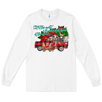 White It's the Most Wonderful Of The Long Sleeve Tee - CowhideDigitalArt