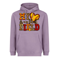 Lavender my heart is on that field softball Heavyweight Hoodie - Jasminsmagicworld