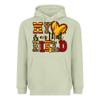 Matcha my heart is on that field softball Heavyweight Hoodie - Jasminsmagicworld