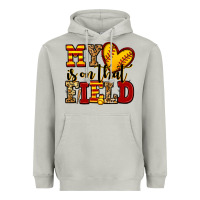 Moon Dust my heart is on that field softball Heavyweight Hoodie - Jasminsmagicworld