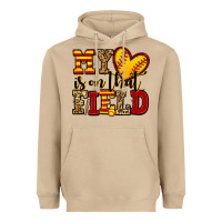 Mushroom my heart is on that field softball Heavyweight Hoodie - Jasminsmagicworld