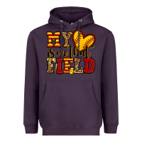 Plum my heart is on that field softball Heavyweight Hoodie - Jasminsmagicworld