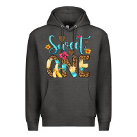 Charcoal Heather sweet one banana Premium Hoodie - Artiststas
