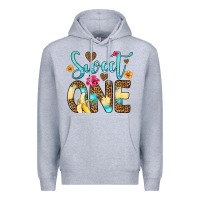 Heather Grey sweet one banana Premium Hoodie - Artiststas