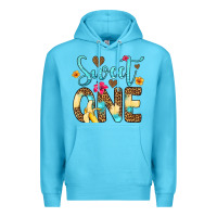 Ocean Blue sweet one banana Premium Hoodie - Artiststas