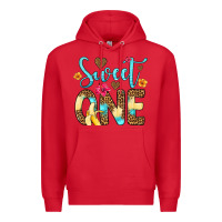 Red sweet one banana Premium Hoodie - Artiststas