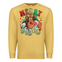 Antique Gold merry and bright black man sneakers Premium Sweatshirt - RanaPortraitStore