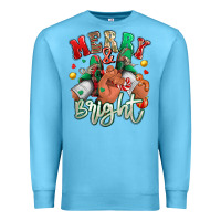 Ocean Blue merry and bright black man sneakers Premium Sweatshirt - RanaPortraitStore