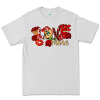 Dove Grey Love more Valentine's Day Premium Tee - FaDigitalArtStudio