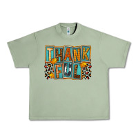 Oil Green thankful Urban Heavy Tee - FaDigitalArtStudio
