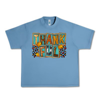 Pebble Blue thankful Urban Heavy Tee - FaDigitalArtStudio