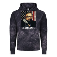 Cloud Black Notorious R.B.G. Funny Progressive, Liberal Ruth Bader Ginsburg Vintage Hoodie - artisFamous