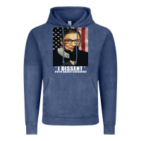 Vintage Denim Notorious R.B.G. Funny Progressive, Liberal Ruth Bader Ginsburg Vintage Hoodie - artisFamous