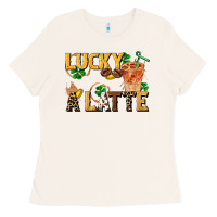 Bone lucky a latte Ladies Tee - FaDigitalArtStudio
