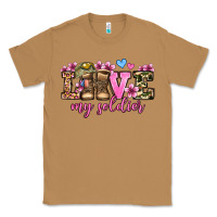 Toasted Coconut love my soldier olivia Classic Tee - OliviaCreatesArt