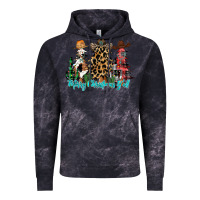 Cloud Black merry christmas y'all christmas trees Vintage Hoodie - CowhideDigitalArt