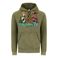 Vintage Olive merry christmas y'all christmas trees Vintage Hoodie - CowhideDigitalArt