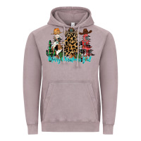 Vintage Zinc merry christmas y'all christmas trees Vintage Hoodie - CowhideDigitalArt