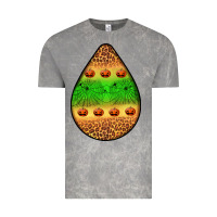 Cloud Rock halloween pumpkin teardrop Vintage Tee - BundleAndBundleShop