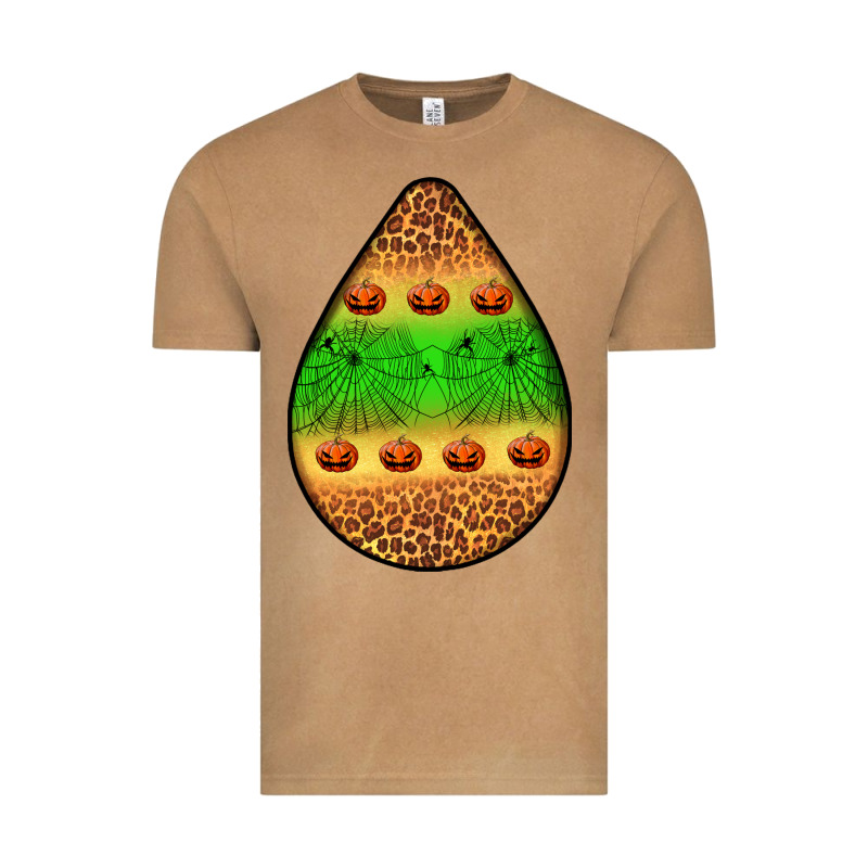 Halloween Pumpkin Teardrop Vintage Tee by BundleAndBundleShop | Teevron