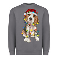 Storm christmas beagle Heavyweight Sweatshirt - RanaPortraitStore