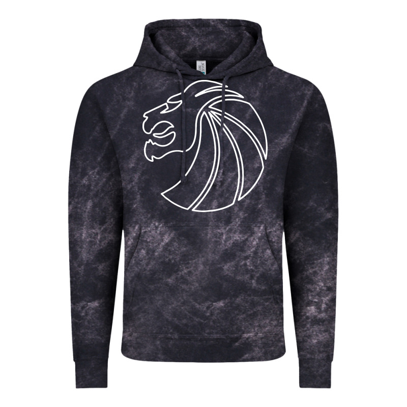 Outline Seven Lions Vintage Hoodie by artisFamous | Teevron