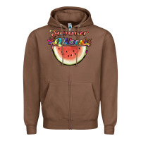 Chestnut summer vibes Zipper Hoodie - JahusDesignShop