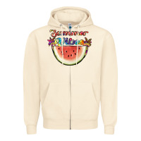 Sandshell summer vibes Zipper Hoodie - JahusDesignShop