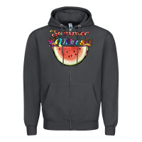 Smoke summer vibes Zipper Hoodie - JahusDesignShop
