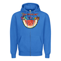 True Royal summer vibes Zipper Hoodie - JahusDesignShop