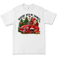 White Valentine's Day hanging with my gnomies Premium Tee - FaDigitalArtStudio