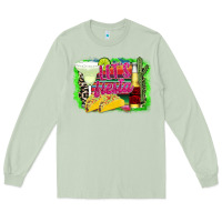Matcha Lets Fiesta Long Sleeve Tee - CowhideDigitalArt
