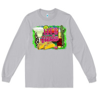 Moon Dust Lets Fiesta Long Sleeve Tee - CowhideDigitalArt