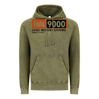 Vintage Olive hal 9000 logic memory systems urbana illinois Vintage Hoodie - artisFamous