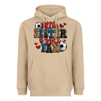 Mushroom little sister biggest fan soccer Heavyweight Hoodie - Jasminsmagicworld
