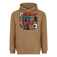 Toasted Coconut little sister biggest fan soccer Heavyweight Hoodie - Jasminsmagicworld