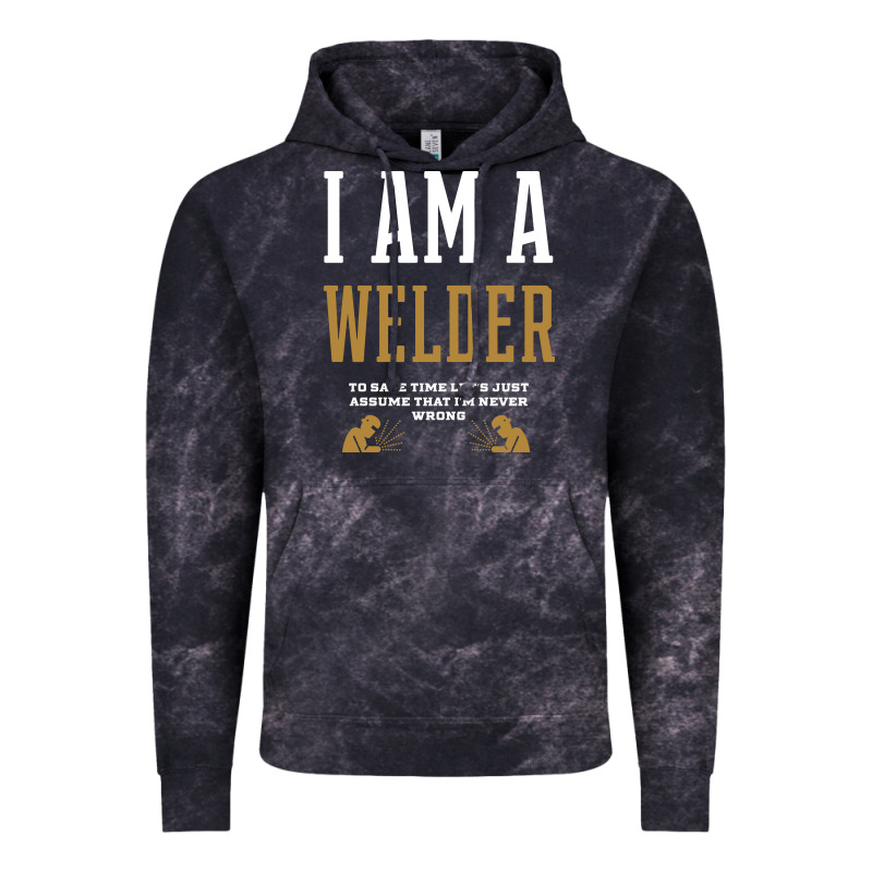 I Am A Welder - Welder Job Gift Funny Vintage Hoodie by artisFamous | Teevron
