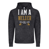 Vintage Black I Am A WELDER - WELDER Job Gift Funny Vintage Hoodie - artisFamous