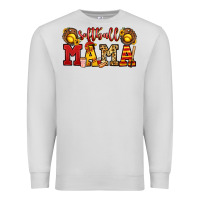 Dove Grey softball mama Premium Sweatshirt - Jasminsmagicworld