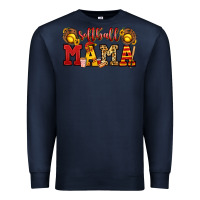 Navy softball mama Premium Sweatshirt - Jasminsmagicworld